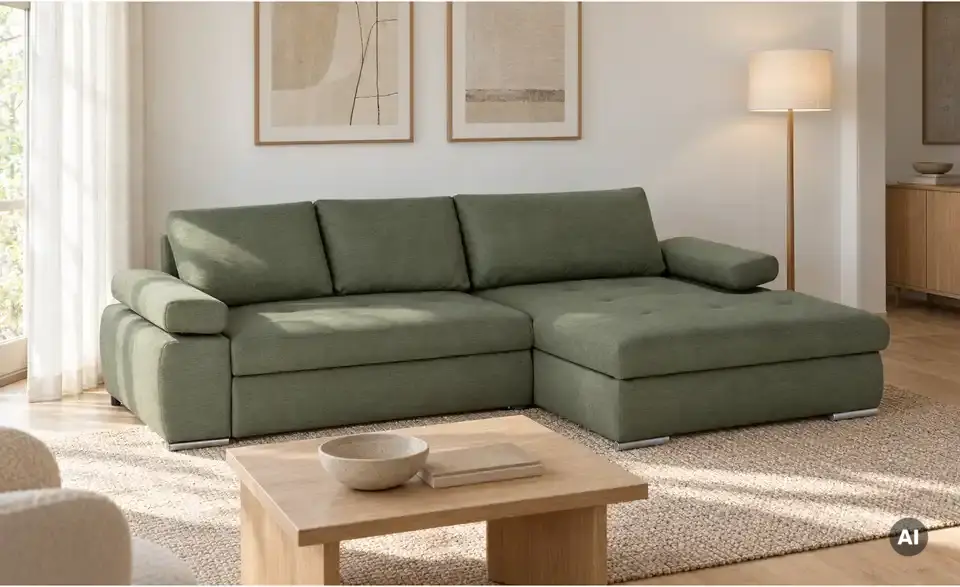 Ecksofa Ibby, in Wohnsituation