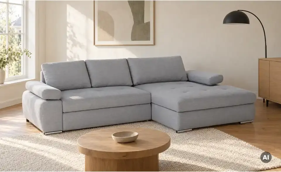 Ecksofa Ibby, in Wohnsituation