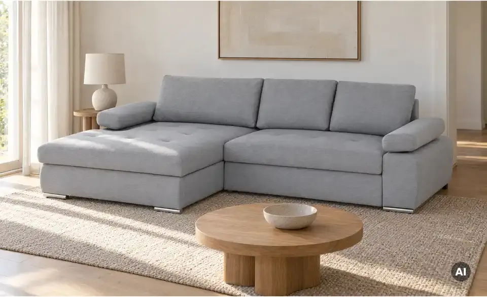 Ecksofa Ibby, in Wohnsituation