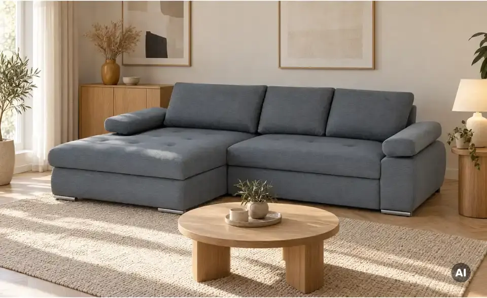 Ecksofa Ibby, in Wohnsituation