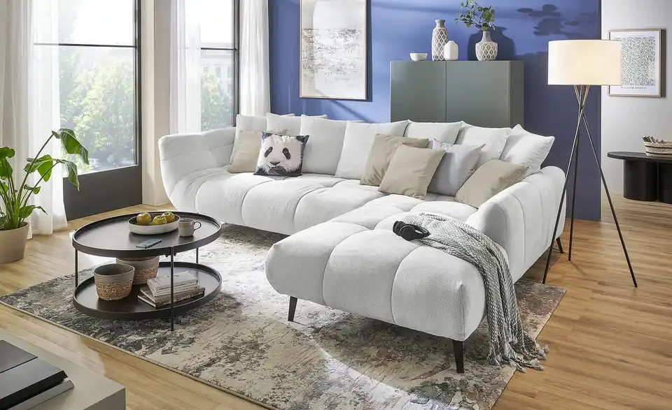 bobb Ecksofa Bellani III, in Wohnsituation