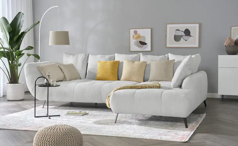 bobb Ecksofa Bellani III, in Wohnsituation