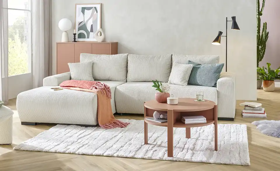 Ecksofa Nelly, in Wohnsituation