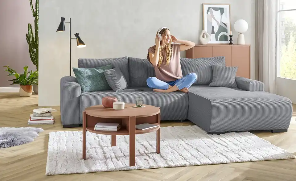 Ecksofa Nelly, in Wohnsituation