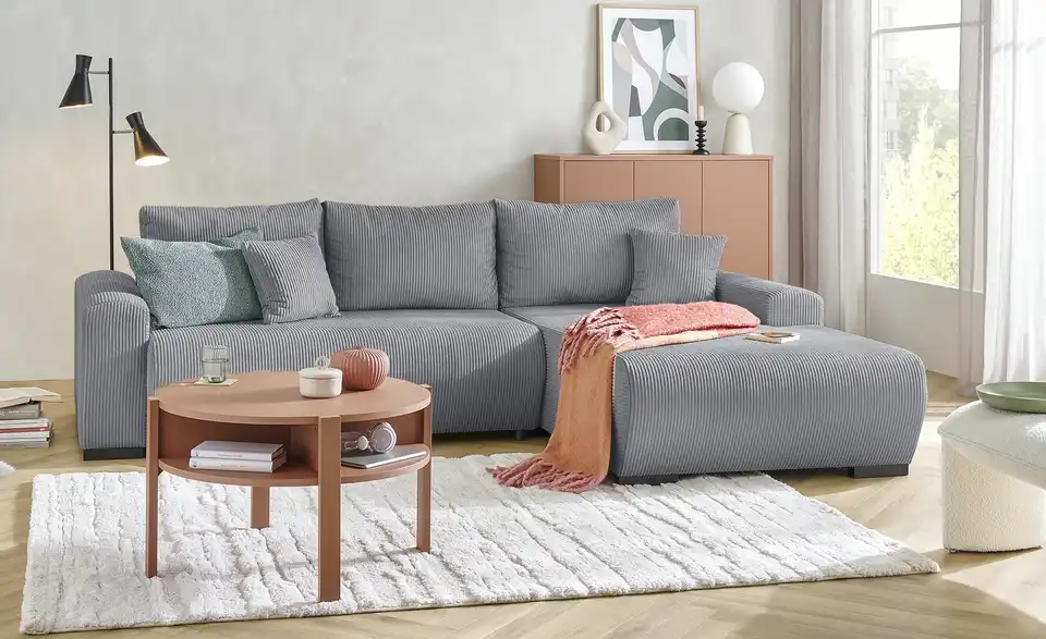 Ecksofa Nelly, in Wohnsituation