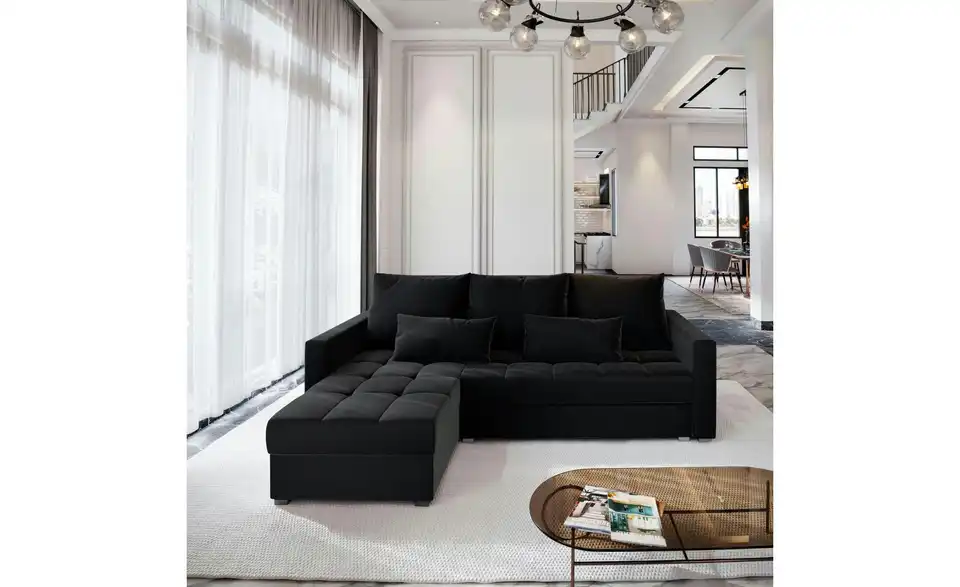 MASSENO Ecksofa Kos, in Wohnsituation