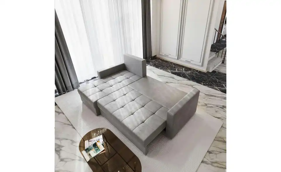 MASSENO Ecksofa, in Wohnsituation