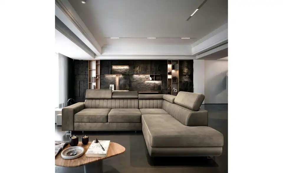 MASSENO Ecksofa Nola, in Wohnsituation