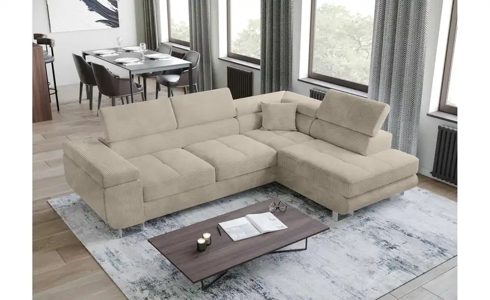 Ecksofa Anton, in Wohnsituation