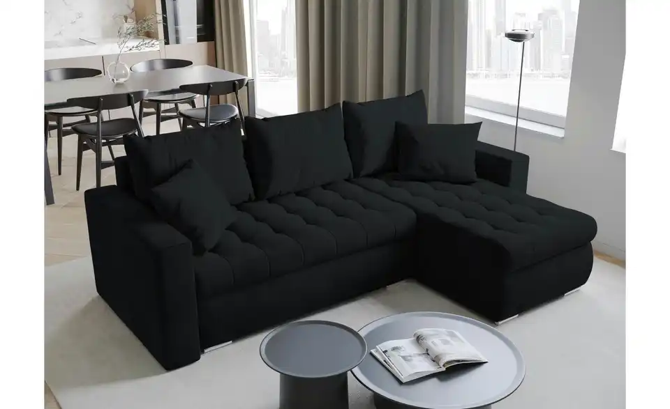 Ecksofa mit Schlaffunktion Luis, in Wohnsituation