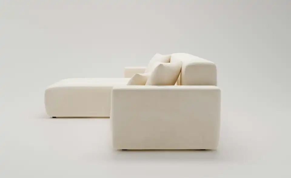 Ecksofa, Profilansicht