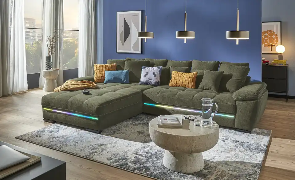 bobb Ecksofa Farina, in Wohnsituation