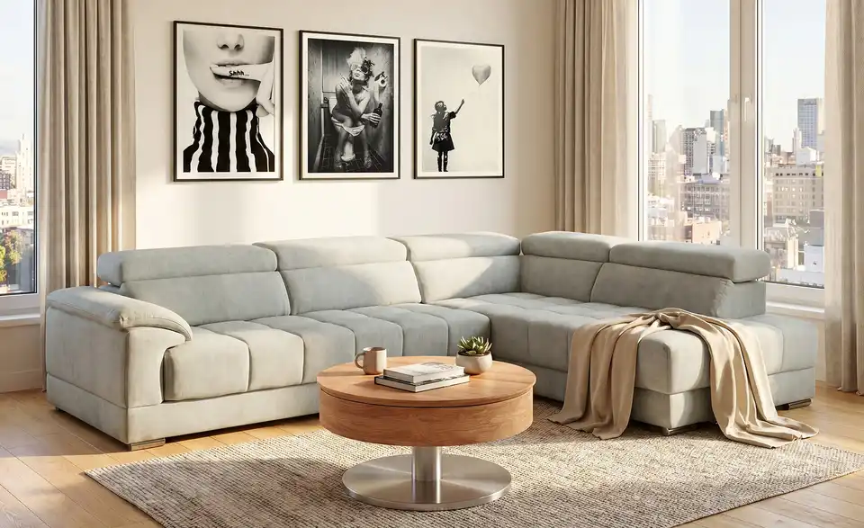 Ecksofa Isabeli, in Wohnsituation