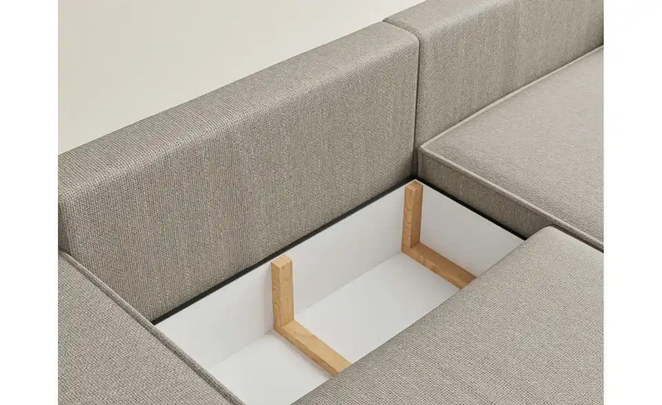 Ecksofa, Detailansicht