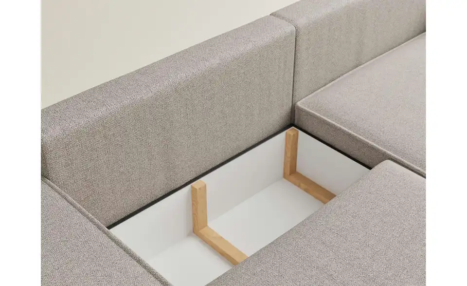 Ecksofa, Detailansicht