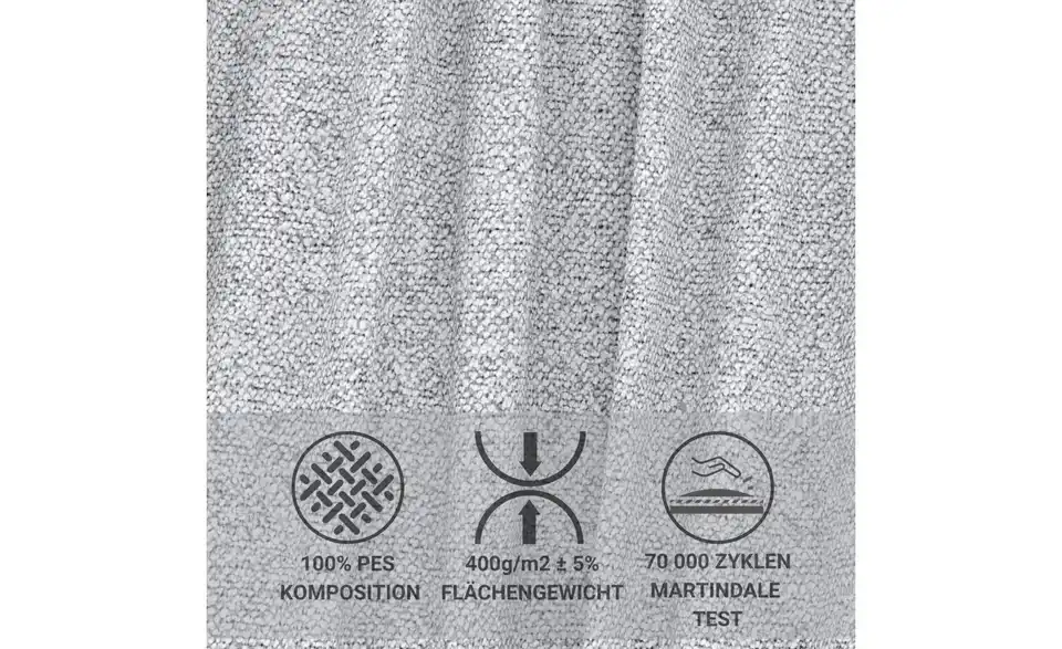 Ecksofa, Bild mit Text