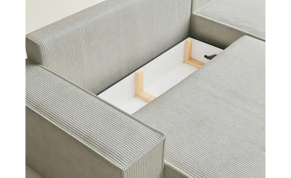 Ecksofa, Detailansicht