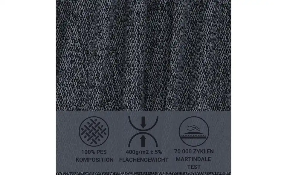 Ecksofa, Bild mit Text