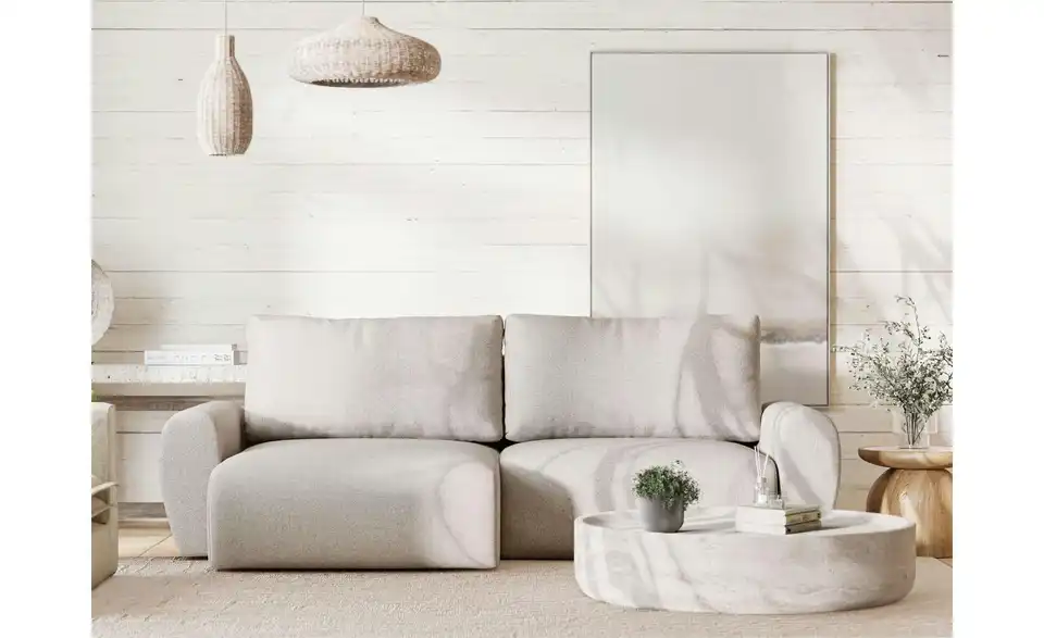 Ecksofa, in Wohnsituation