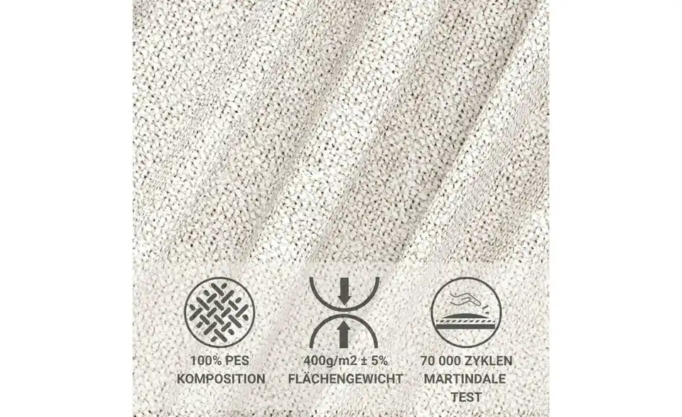 Ecksofa, Bild mit Text