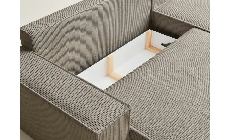 Ecksofa, Detailansicht
