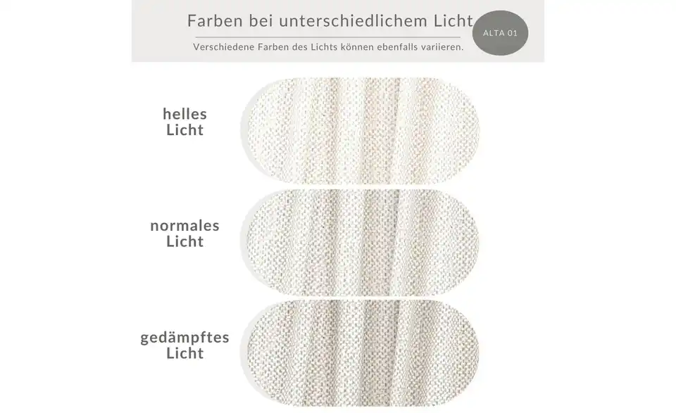 Einzelsofa, Bild mit Text