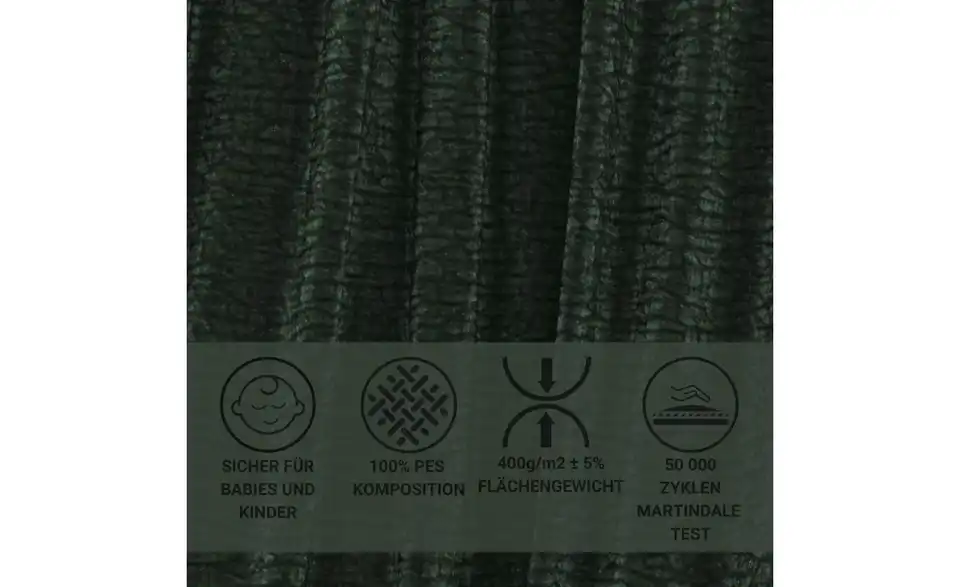 Einzelsofa Zanzibar, Bild mit Text