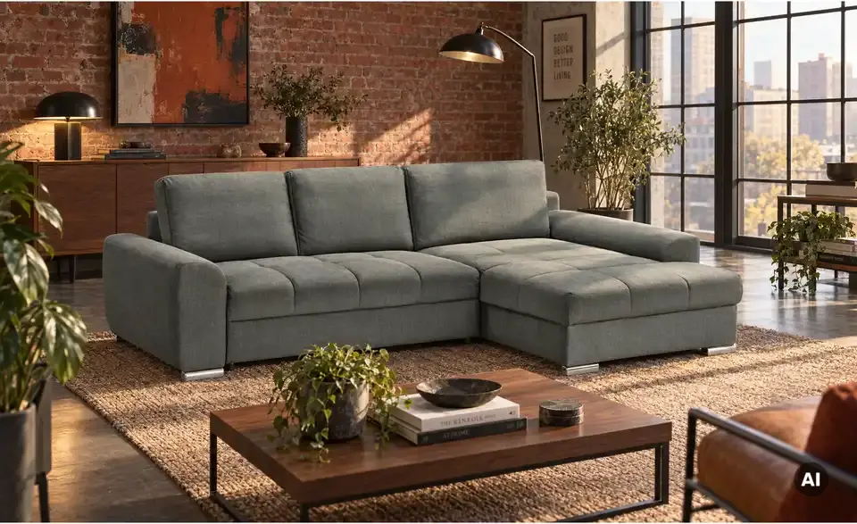 bobb Ecksofa Soumia, in Wohnsituation