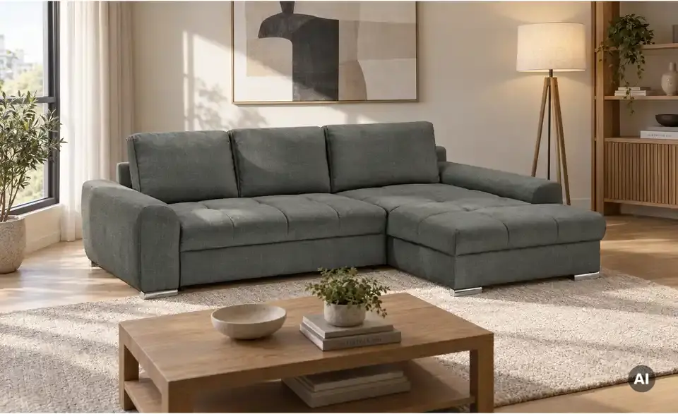 bobb Ecksofa Soumia, in Wohnsituation