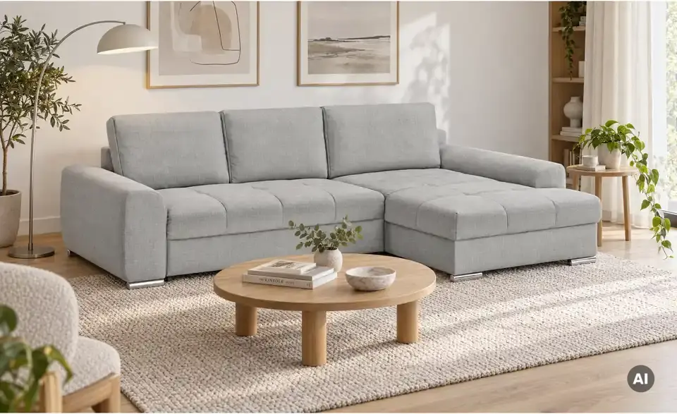 bobb Ecksofa Soumia, in Wohnsituation