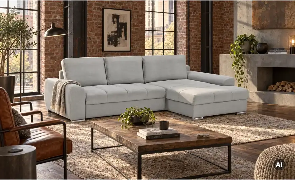 bobb Ecksofa Soumia, in Wohnsituation