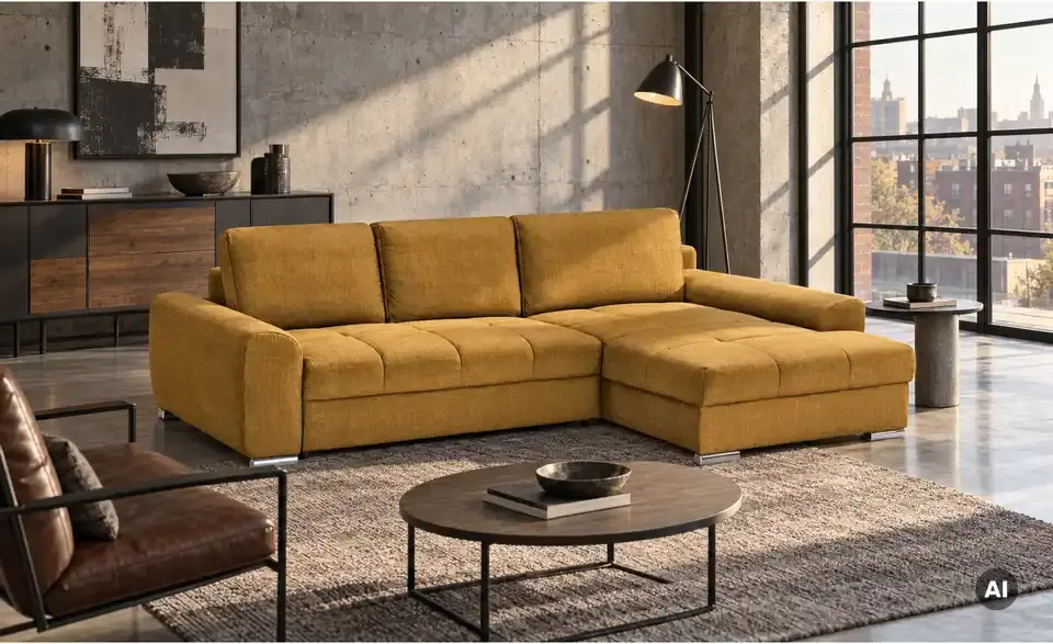 bobb Ecksofa Soumia, in Wohnsituation