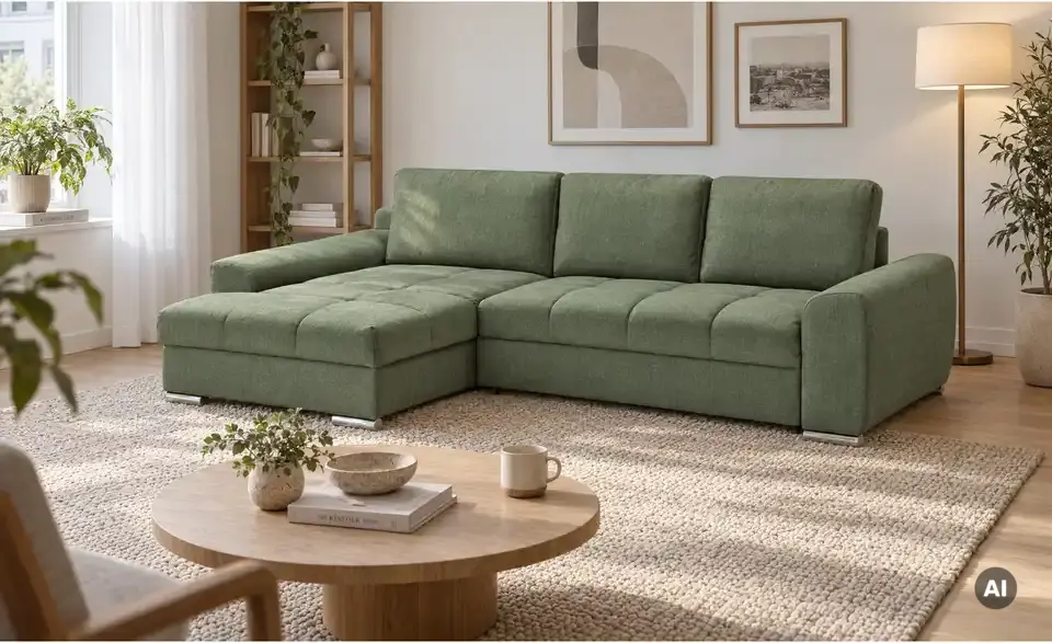 bobb Ecksofa Soumia, in Wohnsituation