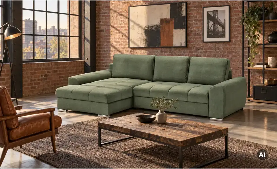 bobb Ecksofa Soumia, in Wohnsituation