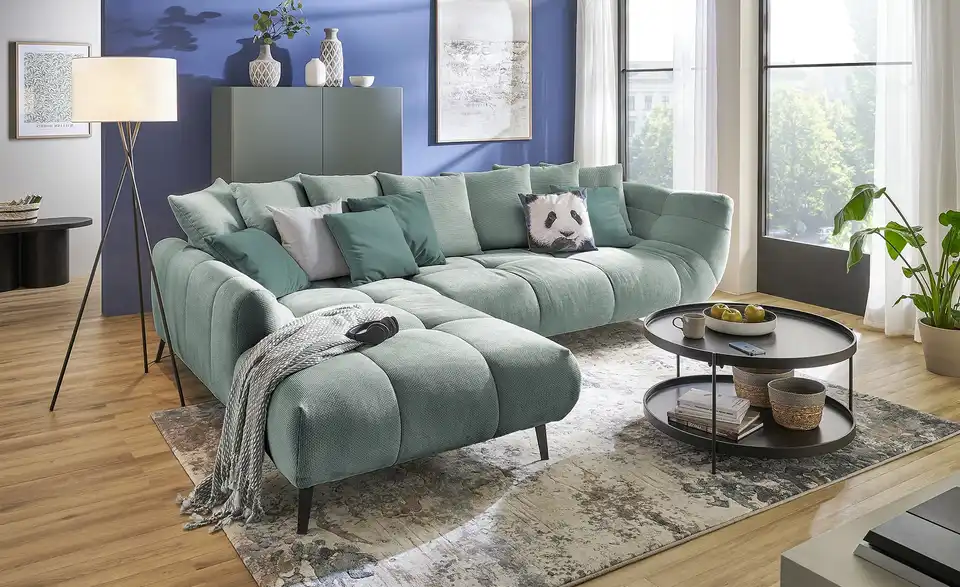 bobb Ecksofa Bellani III, in Wohnsituation