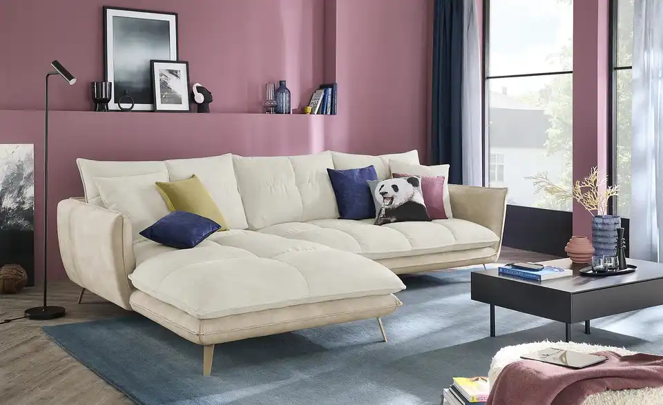 Ecksofa Arianna, in Wohnsituation