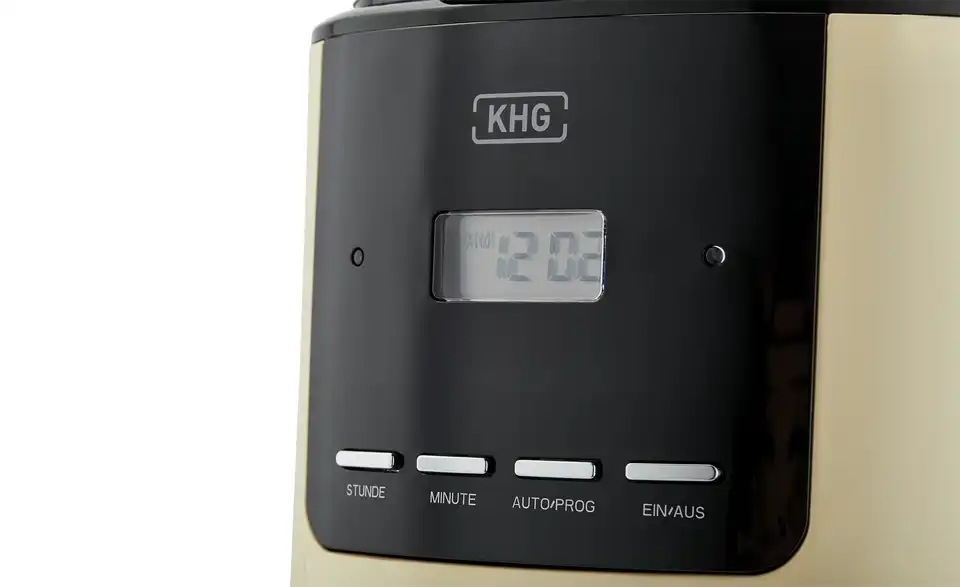 KHG Kaffeeautomat creme KA-184 (C), Detailansicht
