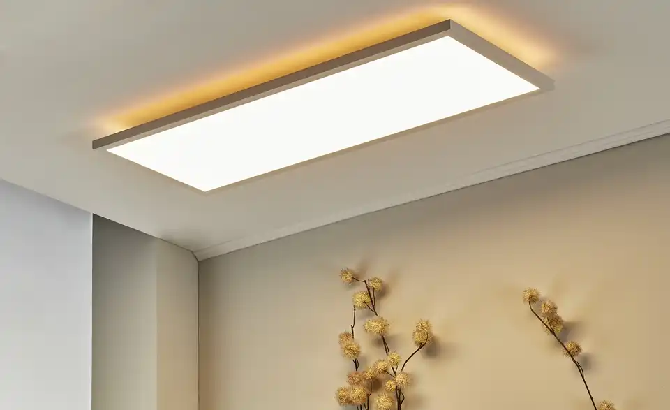 Meisterleuchten LED-Panel, in Wohnsituation