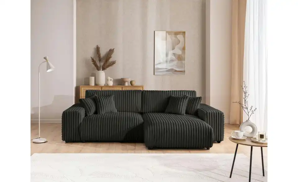 Ecksofa, in Wohnsituation