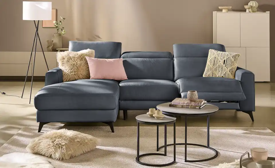 Ecksofa Taku, in Wohnsituation