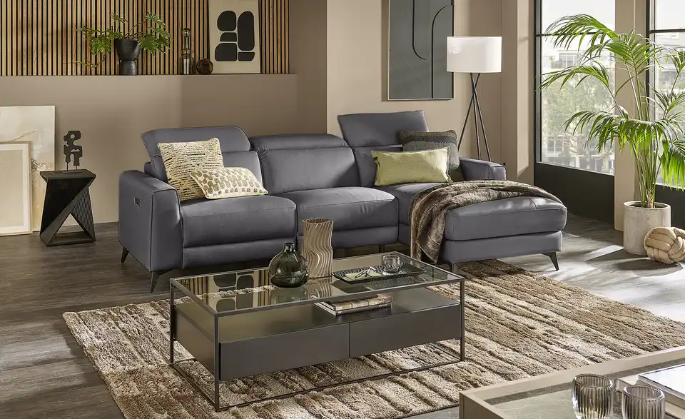 Ecksofa Taku, in Wohnsituation
