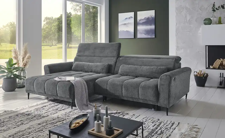 Ecksofa Logan, in Wohnsituation