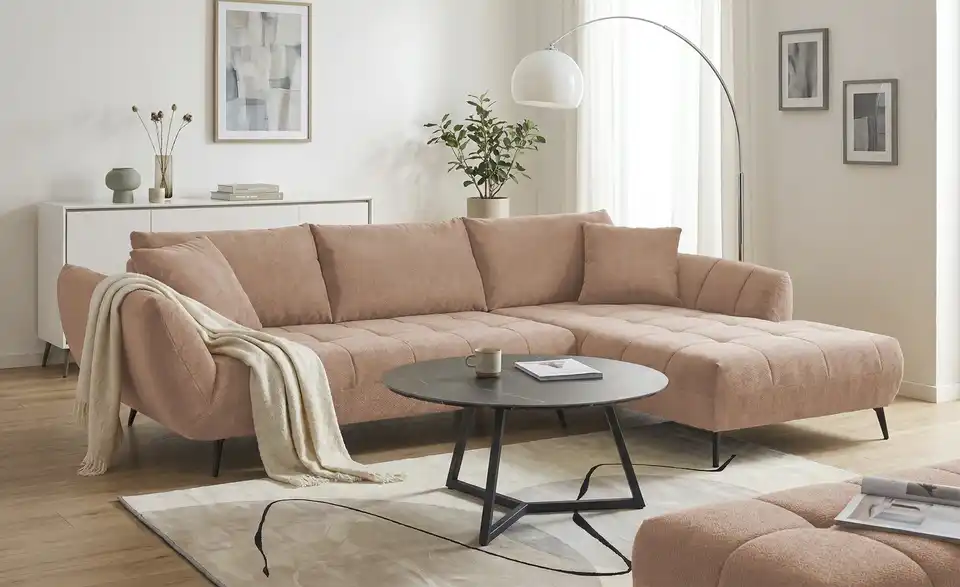 Ecksofa Carly, in Wohnsituation