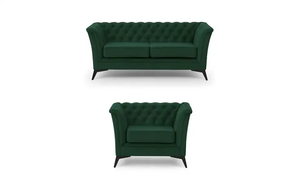 Polstergarnitur 2+1, Frontansicht