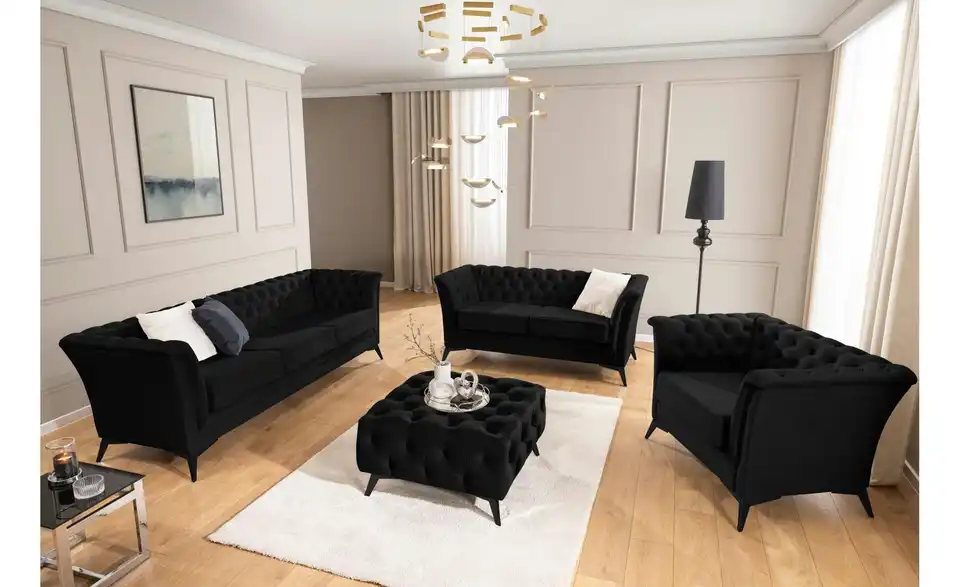 Polstergarnitur 3+2, in Wohnsituation