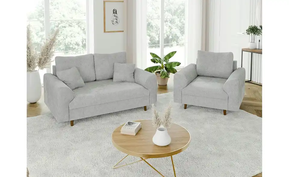 Polstergarnitur 2+1, in Wohnsituation