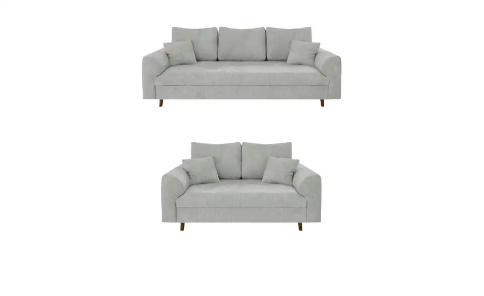 Polstergarnitur 3+2, Frontansicht