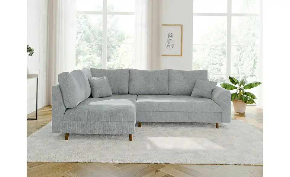 Ecksofa, in Wohnsituation