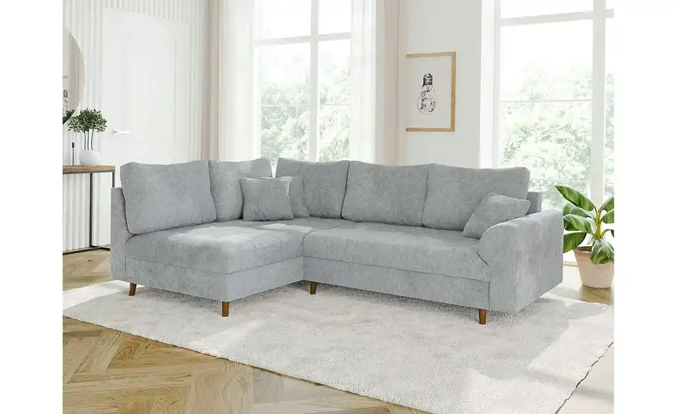 Ecksofa, in Wohnsituation