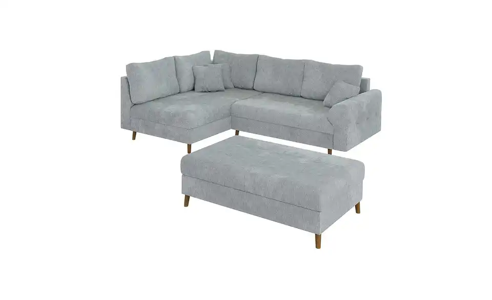 Ecksofa mit Hocker, Perspektive